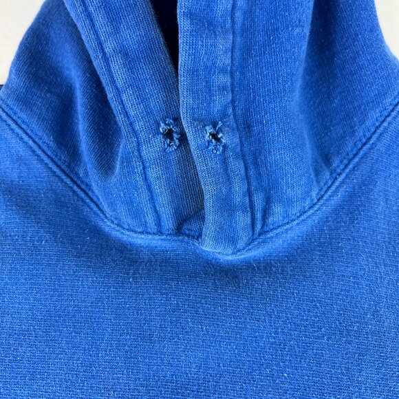Y2K Steve & Barrys Duke Blue Devils Sweatshirt Medium Blue Faded Thrashed Hoodie - Picture 4 of 16